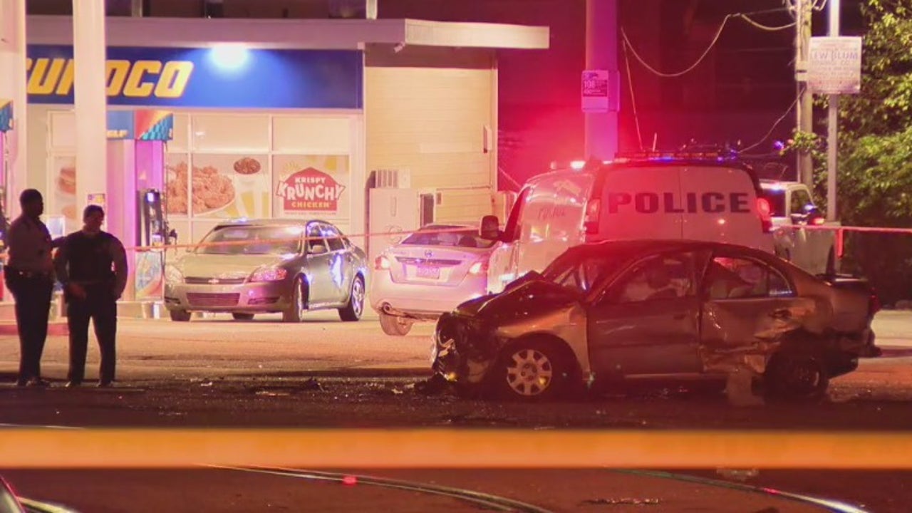 1 dead, 2 injured in multi-vehicle accident in Southwest Philadelphia