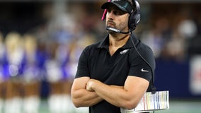 Eagles rookie head coach Nick Sirianni faces former team