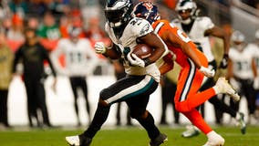 Slay's scoop-and-score leads Eagles past Broncos 30-13