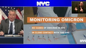 No omicron variant cases detected in NYC yet, mayor says