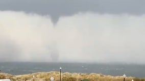 Waterspout filmed off New Jersey coast amid northeast tornado warnings