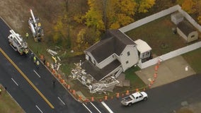 Dump truck plows into house in Egg Harbor City, NJ