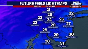 Weather Authority: Midweek warm-up will be wiped out by incoming cold front, rain