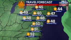 Weather Authority: Cold conditions linger into Wednesday; Thanksgiving Day looks pleasant