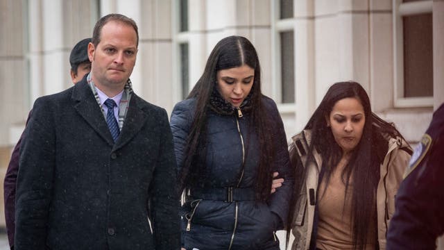 Wife of Mexican drug lord 'El Chapo' sentenced to 3 years in prison on US charges