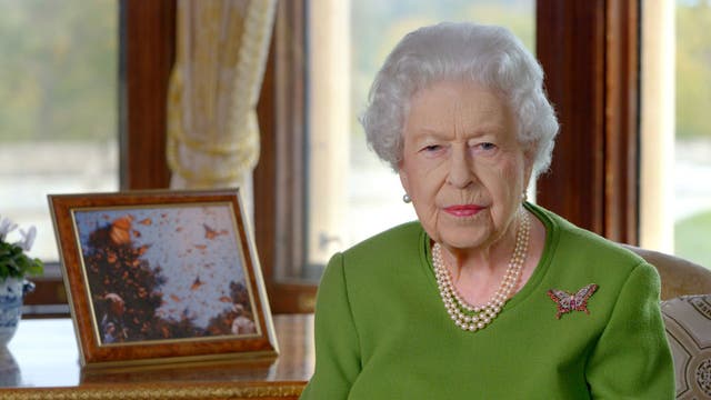 Queen Elizabeth II misses Remembrance Sunday service with sprained back