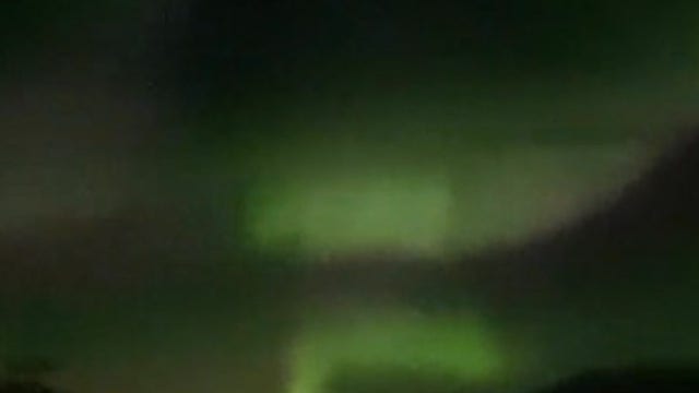 Northern lights illuminate sky near Denali National Park