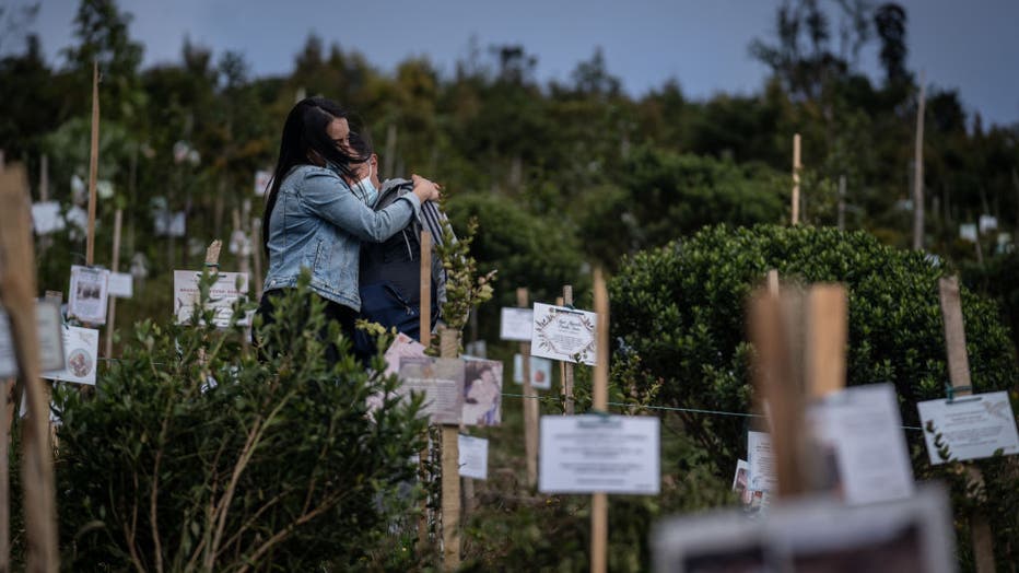 Families Plant Trees With Ashes Of Covid Victims As Deaths Surge Past 100,000