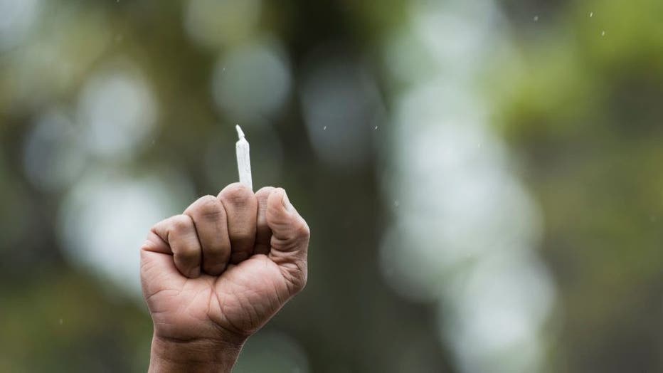 Marijuana Protest at Capitol