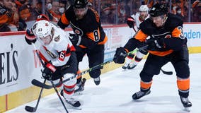 Sanheim scores in OT to give Flyers 4-3 win over Senators