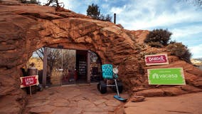 A replica of the iconic Grinch cave could be yours for the night