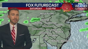 Weather Authority: Mild holiday weekend with showers on Christmas