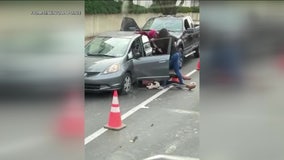 Police share video of alleged road rage beating in Jenkintown