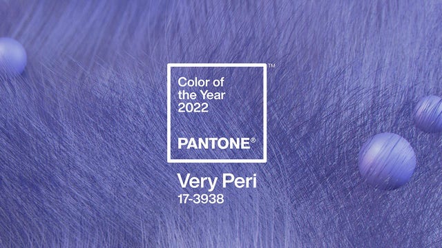 Pantone announces ‘Very Peri’ as its 2022 color of the year