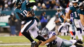 Prescott throws 5 TD passes in Cowboys' romp over Eagles