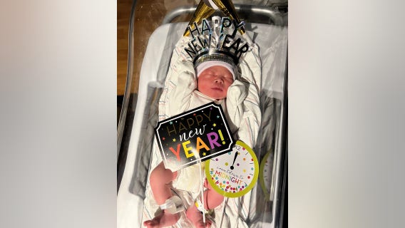 Hospital celebrates birth of first baby of the New Year in South Jersey
