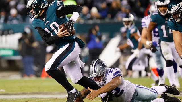 Prescott throws 5 TD passes in Cowboys' romp over Eagles