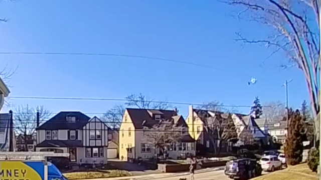 'He was going down!': Surveillance footage shows helicopter crash in Drexel Hill