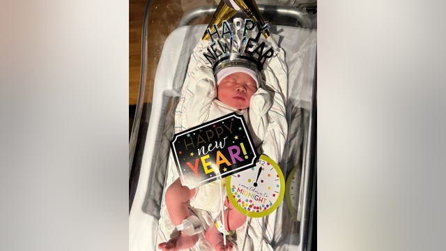 Hospital celebrates birth of first baby of the New Year in South Jersey