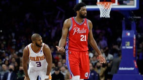 Suns hold off Sixers 114-109 for NBA-best 44th victory