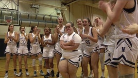 Bucks County high school surprises team manager with special senior night game