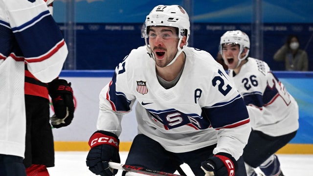 Young US hockey team beats Canada to start Olympics 2-0