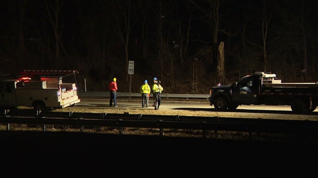 Construction worker struck by vehicle in Blackwood, police say