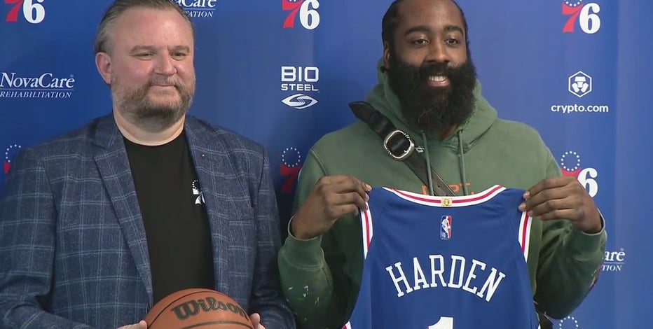 James Harden Philadelphia 76ers Rick And Marni All Year On Some