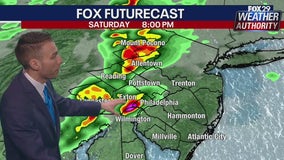 Weather Authority: Saturday begins with mild conditions ahead of nighttime storms