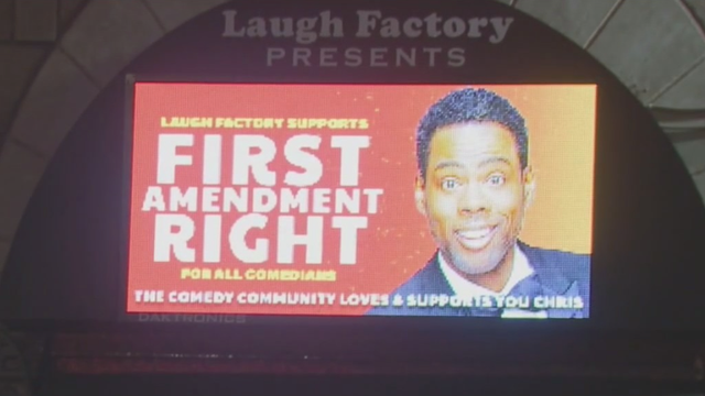 How the Laugh Factory is supporting fellow comedian Chris Rock