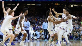 Kansas makes historic comeback, tops North Carolina 72-69 to win NCAA title