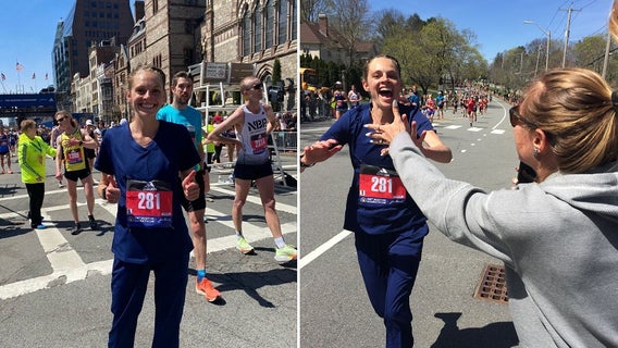 Philadelphia nurse who ran Boston Marathon in scrubs sets Guinness World Record