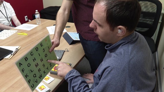 Non-verbal adults with autism find their voices at Delaware County school