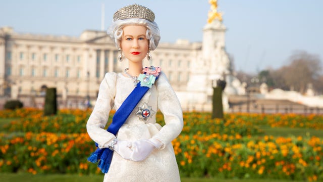 Queen Elizabeth II Barbie doll unveiled in honor of Platinum Jubilee, 96th birthday