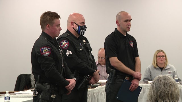 Clifton Heights officers honored for saving young girl’s life