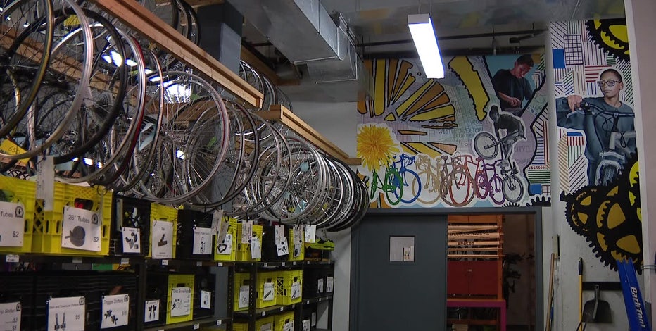 Bike shop in West Philadelphia works to keep youth off the streets