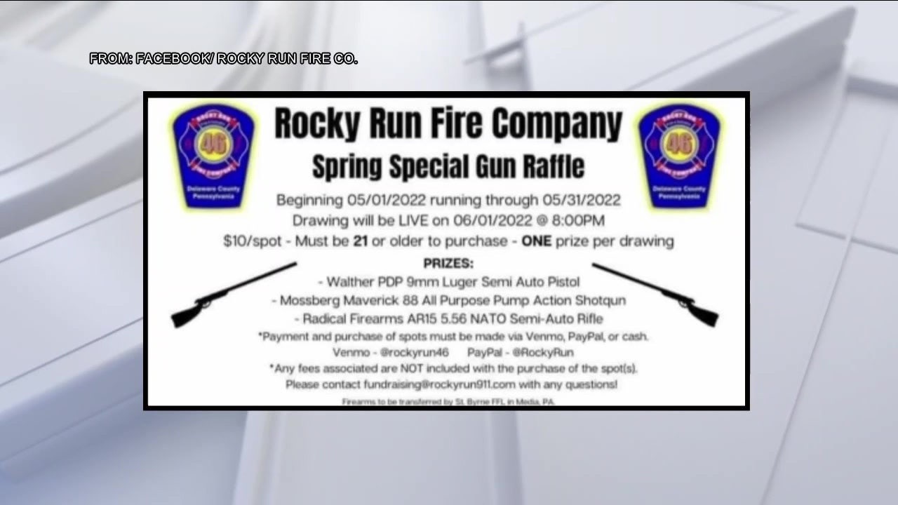 Pennsylvania volunteer fire company cancels gun raffle fundraiser after uproar from community