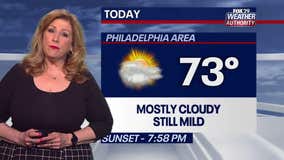 Weather Authority: Tuesday to be sunny, warm ahead of overnight storms