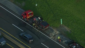 2 hurt in rush hour crash on Pennsylvania Turnpike that briefly stymied traffic, officials say