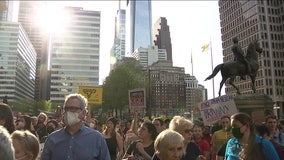 'Keep on fighting': Hundreds protest in Philadelphia after leaked Roe v. Wade draft opinion