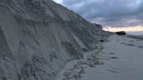 Late spring storm keeping some Jersey shore beaches closed for Memorial Day