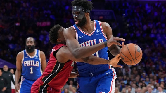 Embiid returns from injury, Sixers beat Heat 99-79 in Game 3
