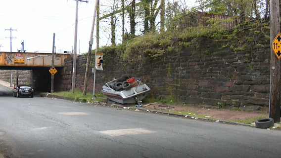 Philadelphia residents frustrated with illegal dumping, city's response to problem