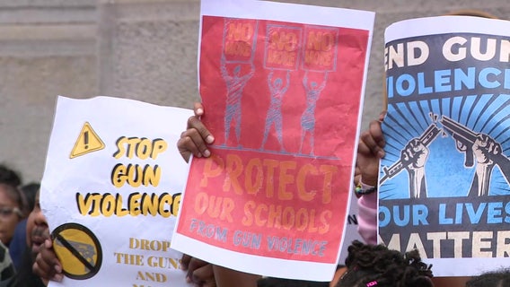 Family members of gun violence victims rally for change ahead of Mother's Day