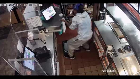 Police investigating robbery caught on camera at North Philadelphia Popeyes