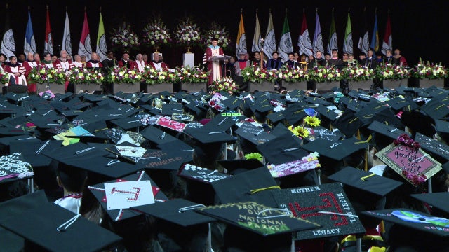 Temple University holds first in-person graduation ceremony since 2019