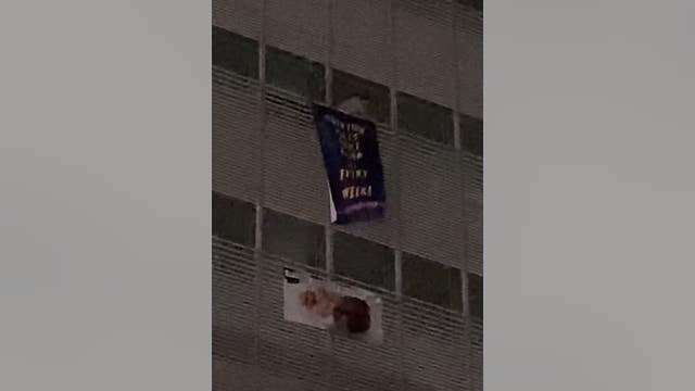 ‘Pro-Life Spiderman’ strikes again, scales New York Times building