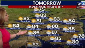 Weather Authority: Showers move in across the Delaware Valley after cool, breezy Tuesday