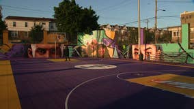 Kobe & Gianna Bryant Dream Court opens at Tustin Playground in Philadelphia