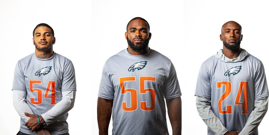 Wear Orange: Philadelphia Eagles wear special practice shirts in honor of  gun violence victims, survivors